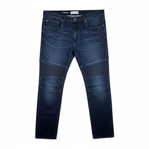 Gap‎ 1969 Dyneema Mens Slim Fit Dark Wash Moto Jeans Sz 44x34 Rugged Riding Rare